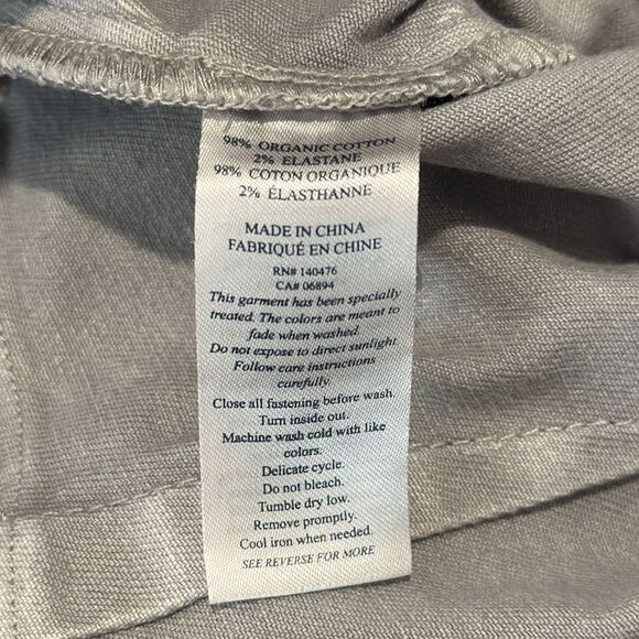 Faherty Light Gray Jumpsuit - Picture 14 of 16